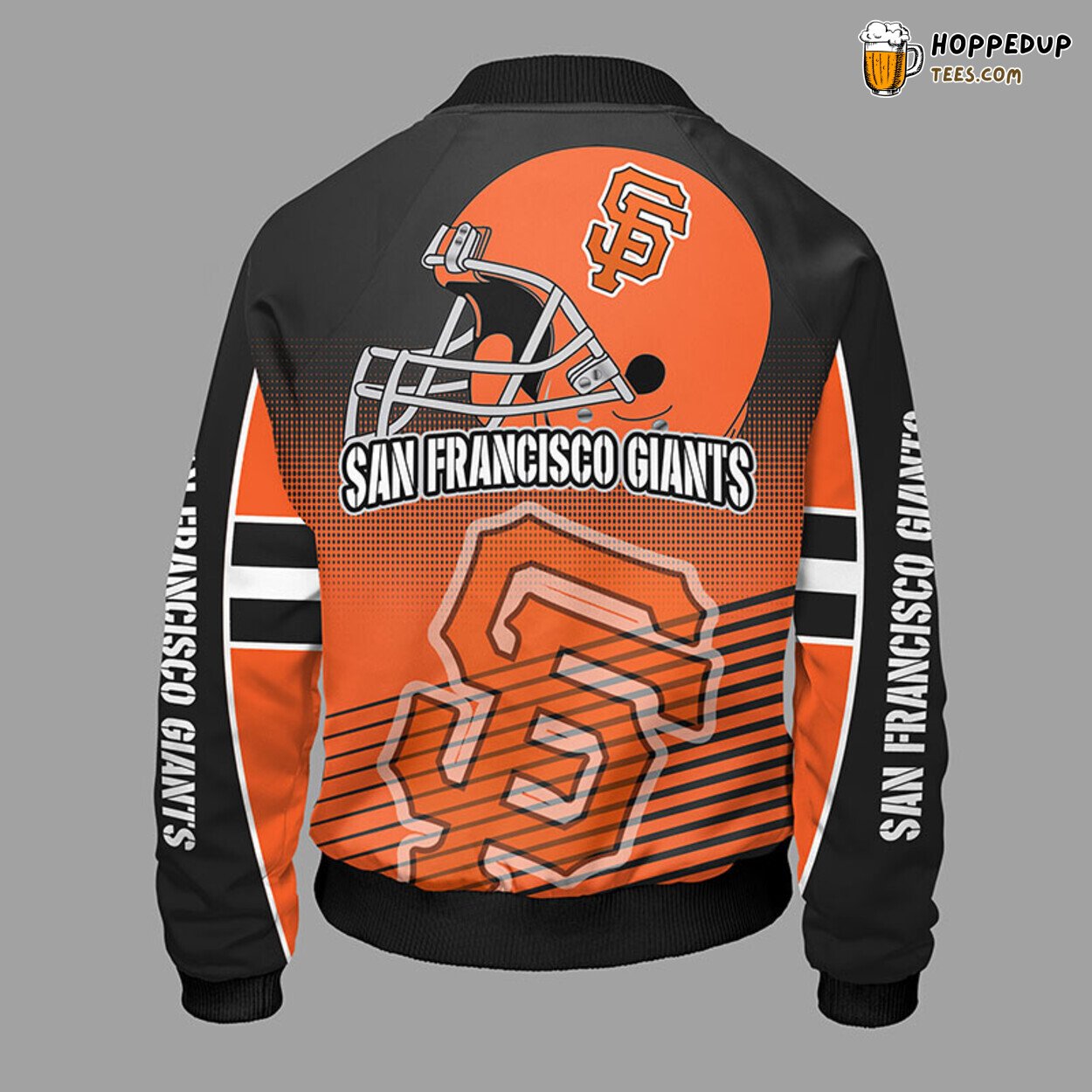 San Francisco Giants MLB Unisex Orange Premium Bomber Jacket Design