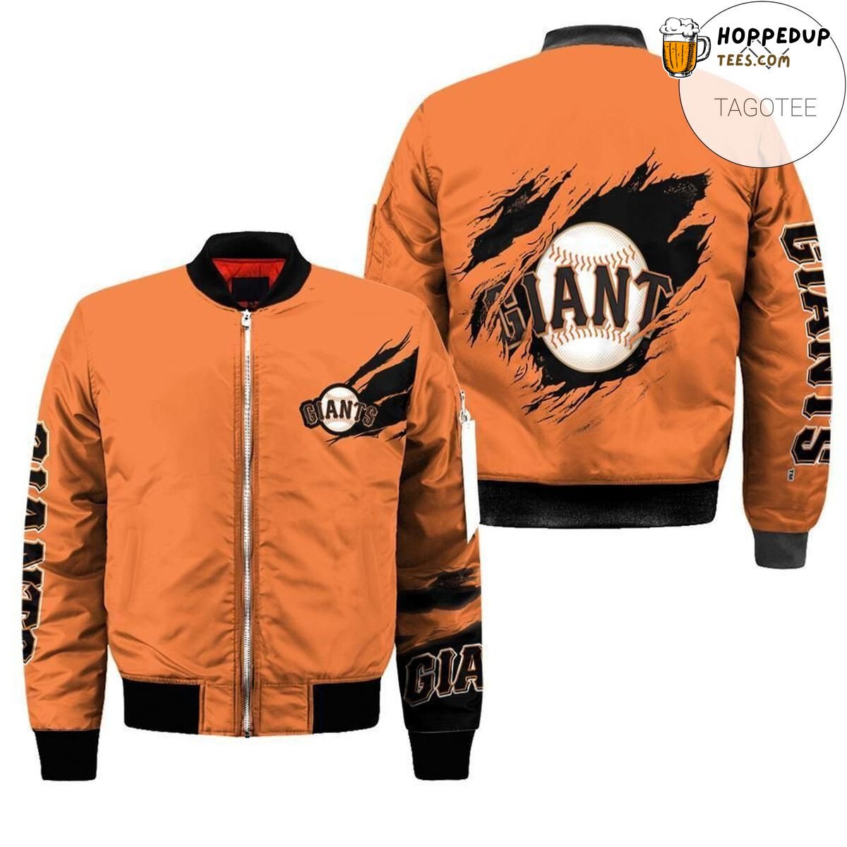 San Francisco Giants Signature Scratch MLB Bomber Jacket Style