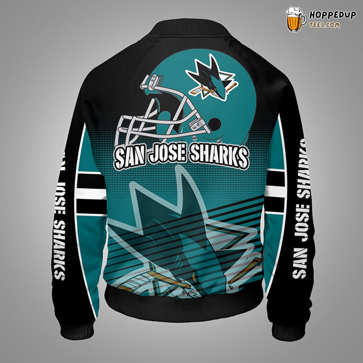 San Jose Sharks NHL Green Unisex Bomber Jacket Distinct Stylish Theme