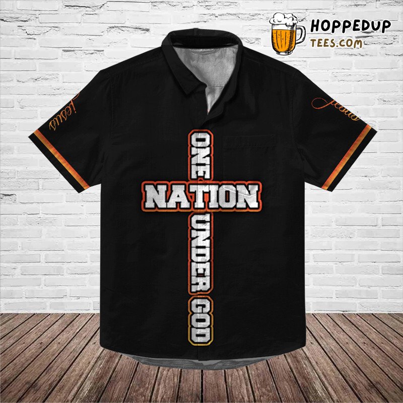 Sanctified Under Jesus Christ Baseball Jersey Faithful Wear