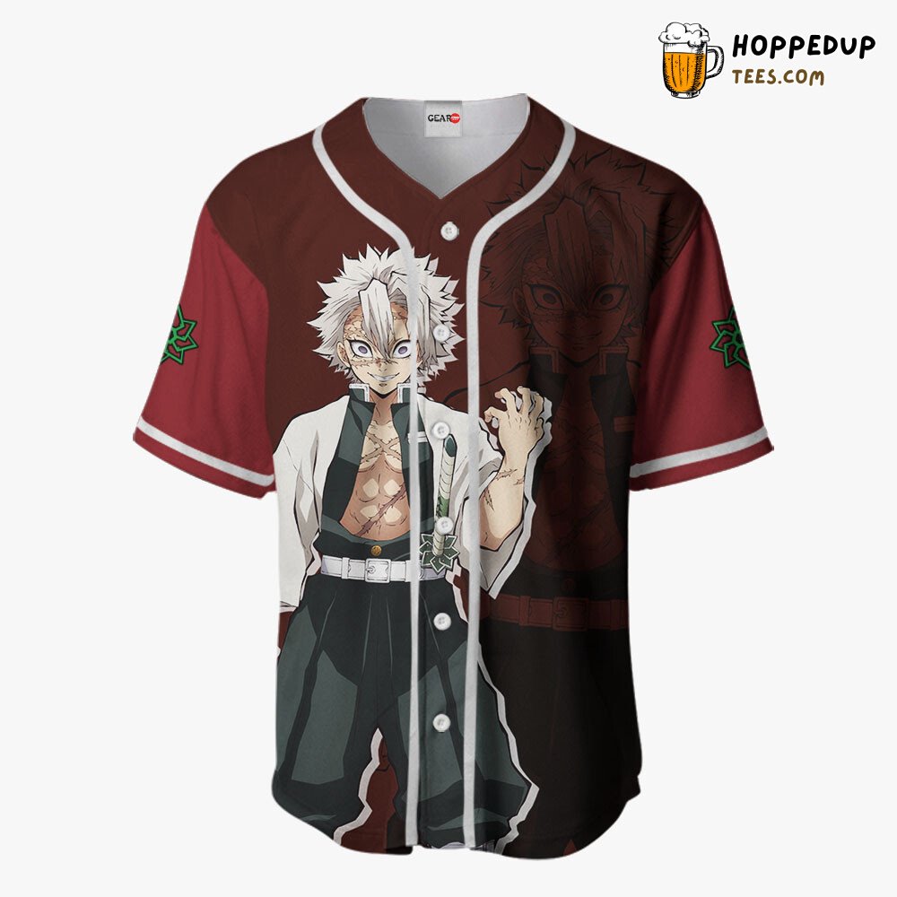 Sanemi Shinazugawa Unique Anime Baseball Jersey Distinctive Collection