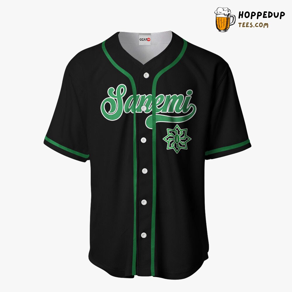 Sanemi Unique Style Anime Baseball Jersey Shirt Distinctive Edition