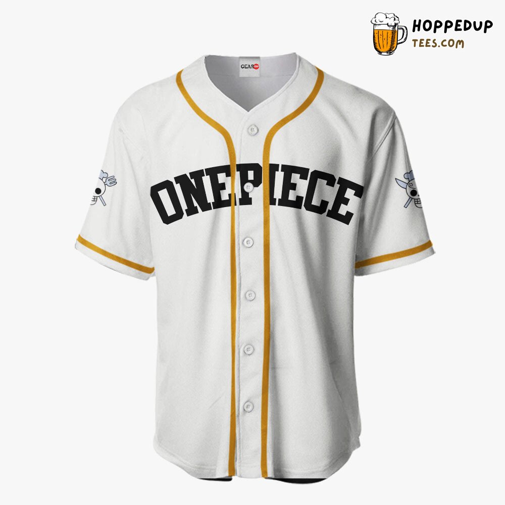 Sanji Distinctive Unique Design Baseball Jersey Collection Edition Style