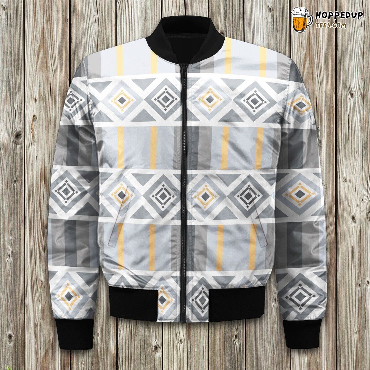Santa Claus Christmas Theme Bomber Jackets Winter Festivity