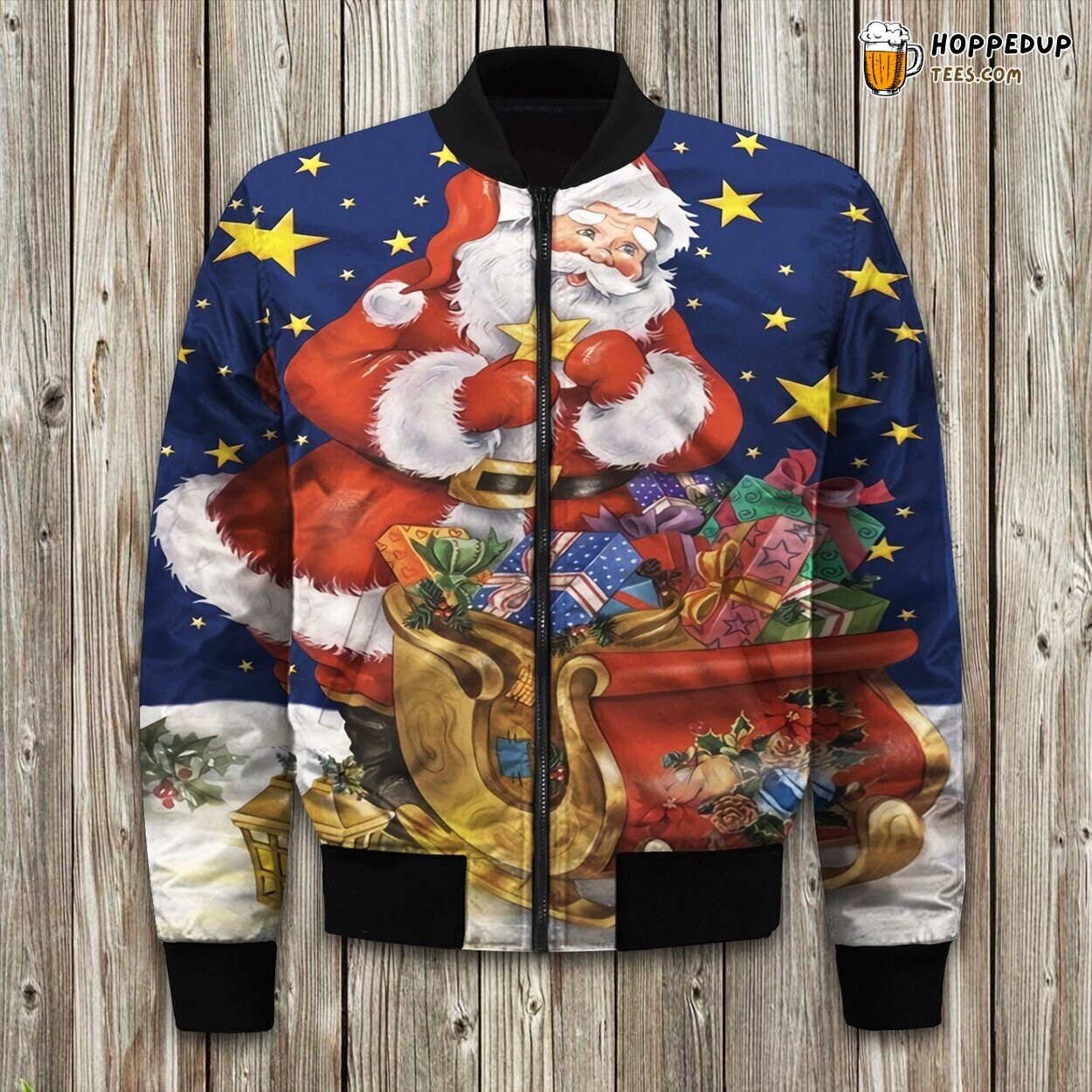 Santa Claus Cute Bomber Jacket