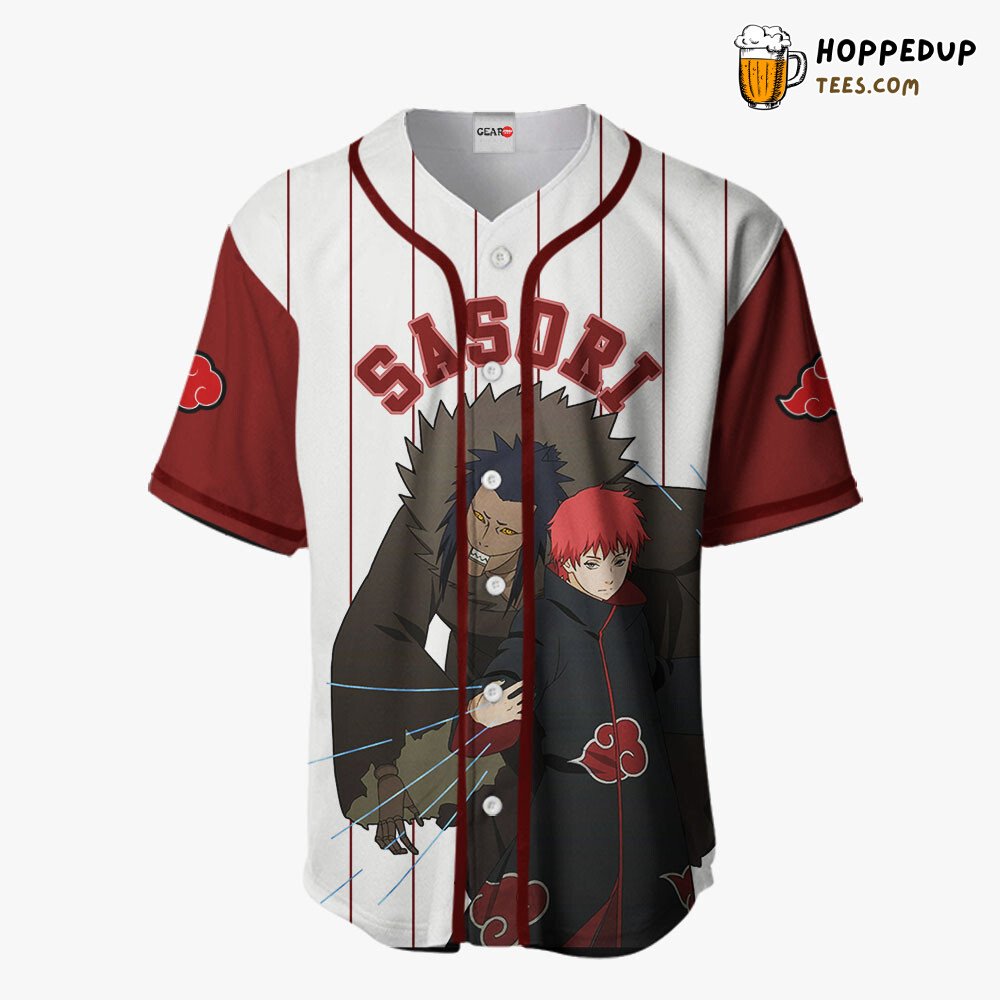 Sasori Akatsuki Unique Edition Anime Baseball Jersey Distinctive Design
