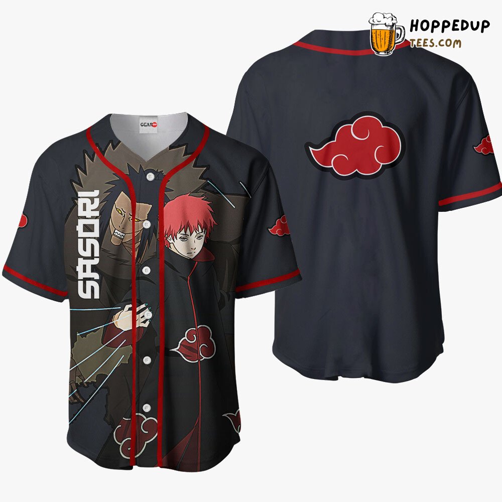 Sasori Unique Anime Design Distinctive Collection Baseball Jersey Style