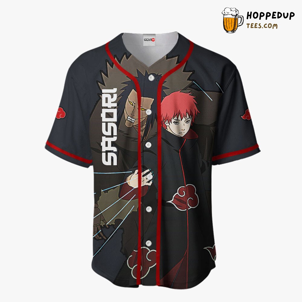 Sasori Unique Anime Design Distinctive Collection Baseball Jersey Style