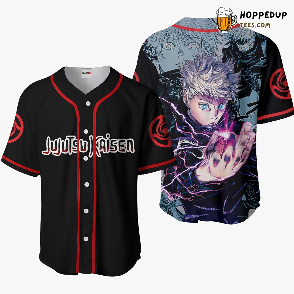 Satoru Gojo Distinctive Edition Unique Baseball Jersey Collection Design Style Satoru Gojo Distinctive Edition Unique Baseball Jersey Collection Design Style