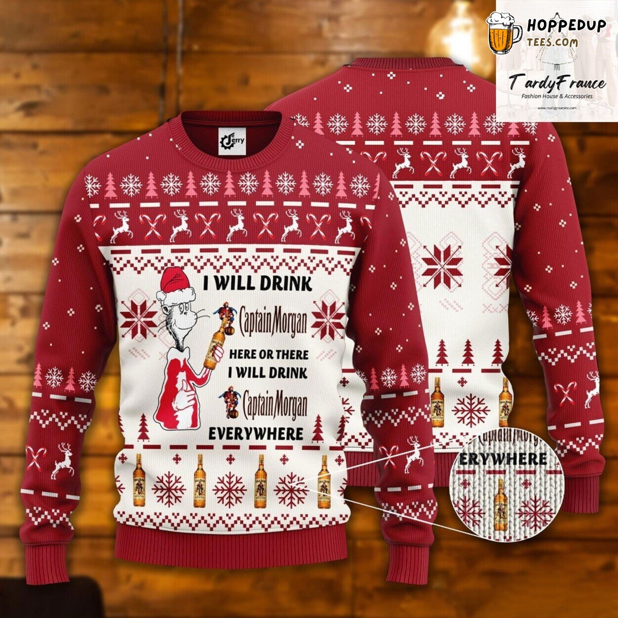 Savior Jesus Party Theme Ugly Knitted Christmas Sweater Festive Apparel