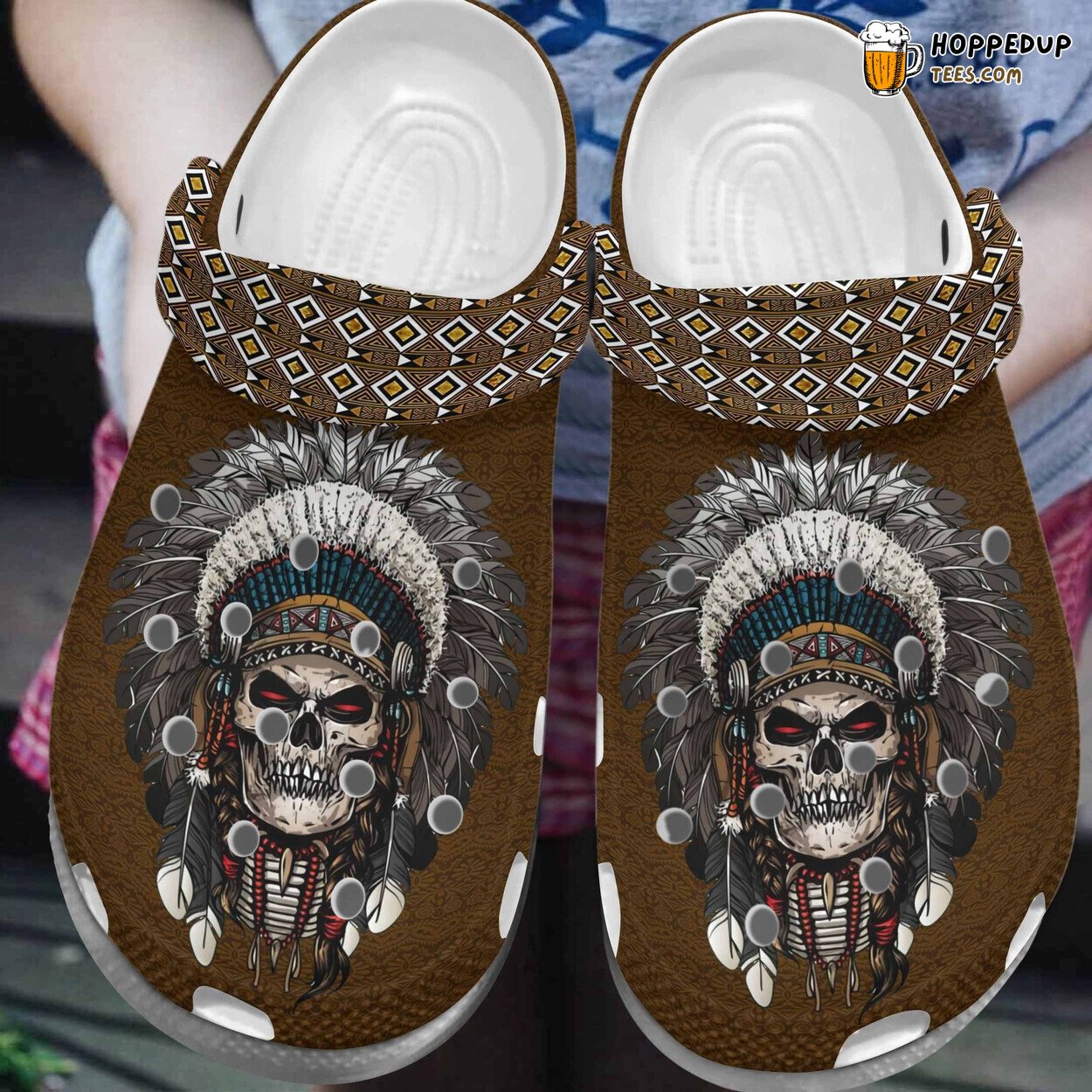 Scary Classic Comfortable Unique Design Halloween Themed Clogs Shoes