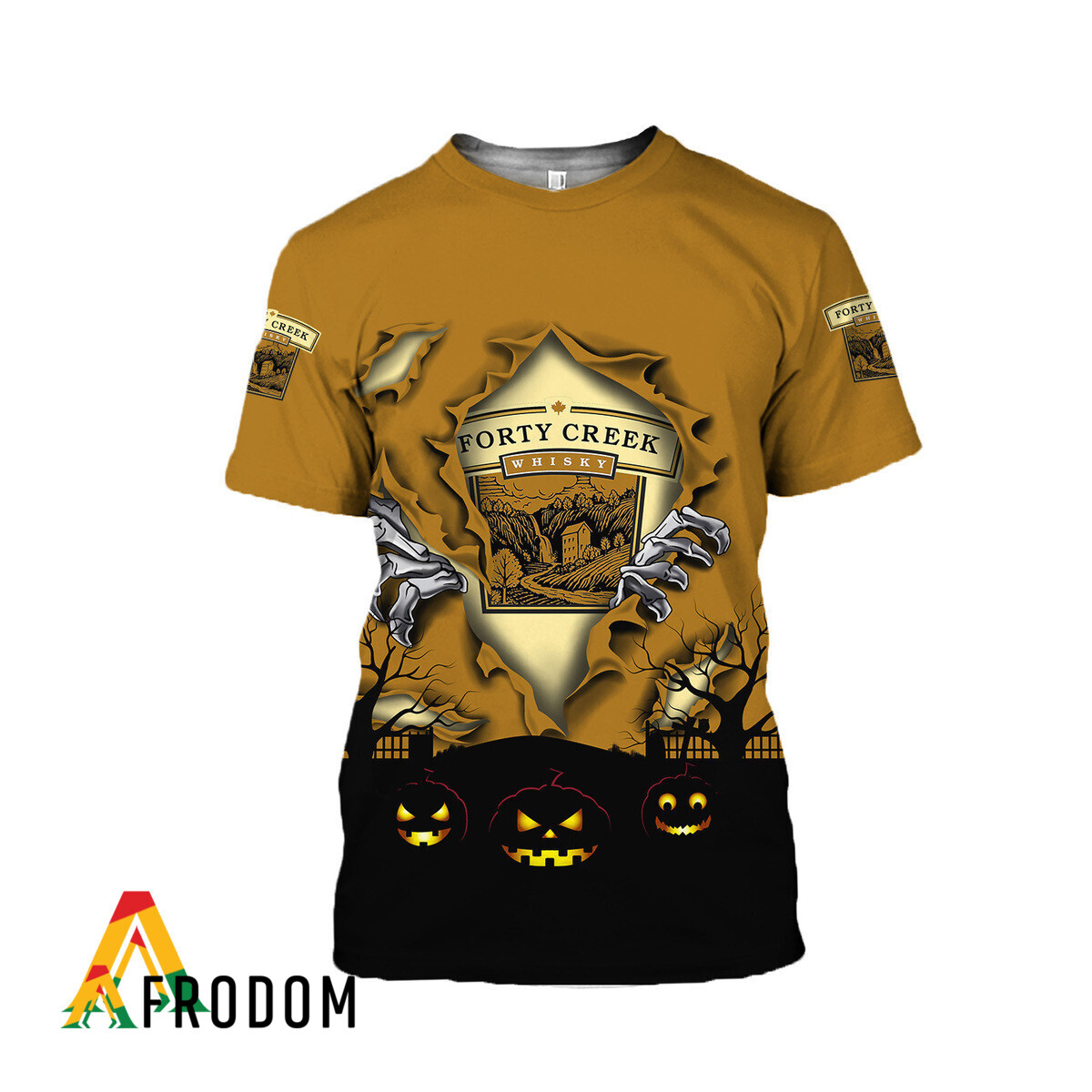 Scary Night Halloween Forty Creek Whisky T-Shirt & Sweatshirt HU Scary Night Halloween Forty Creek Whisky T-Shirt & Sweatshirt HU