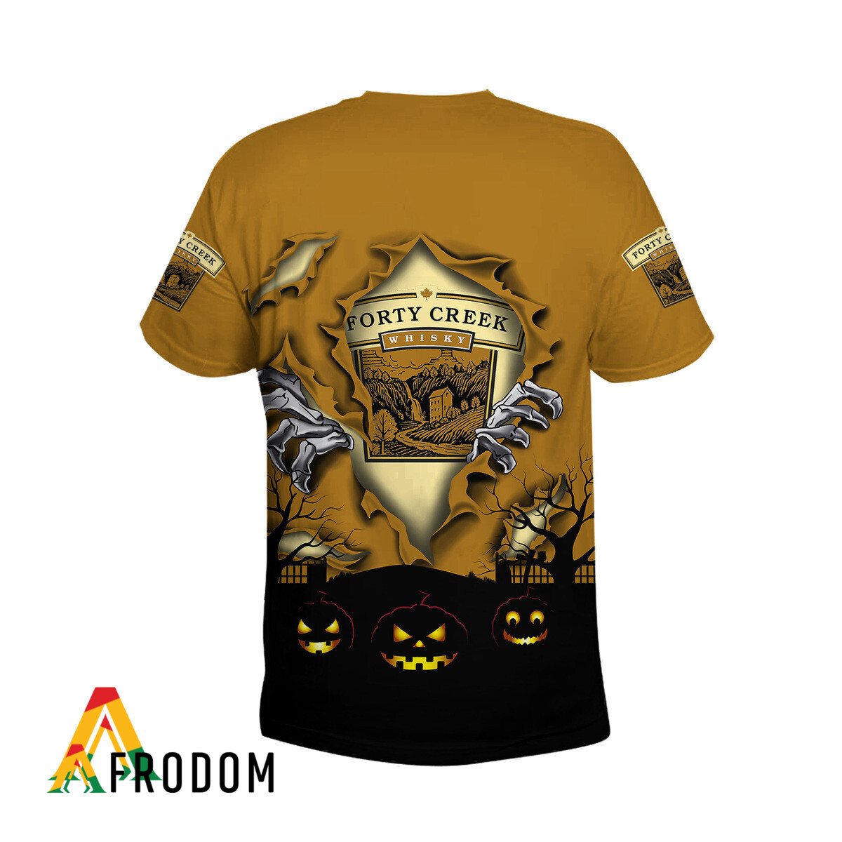 Scary Night Halloween Forty Creek Whisky T-Shirt & Sweatshirt HU