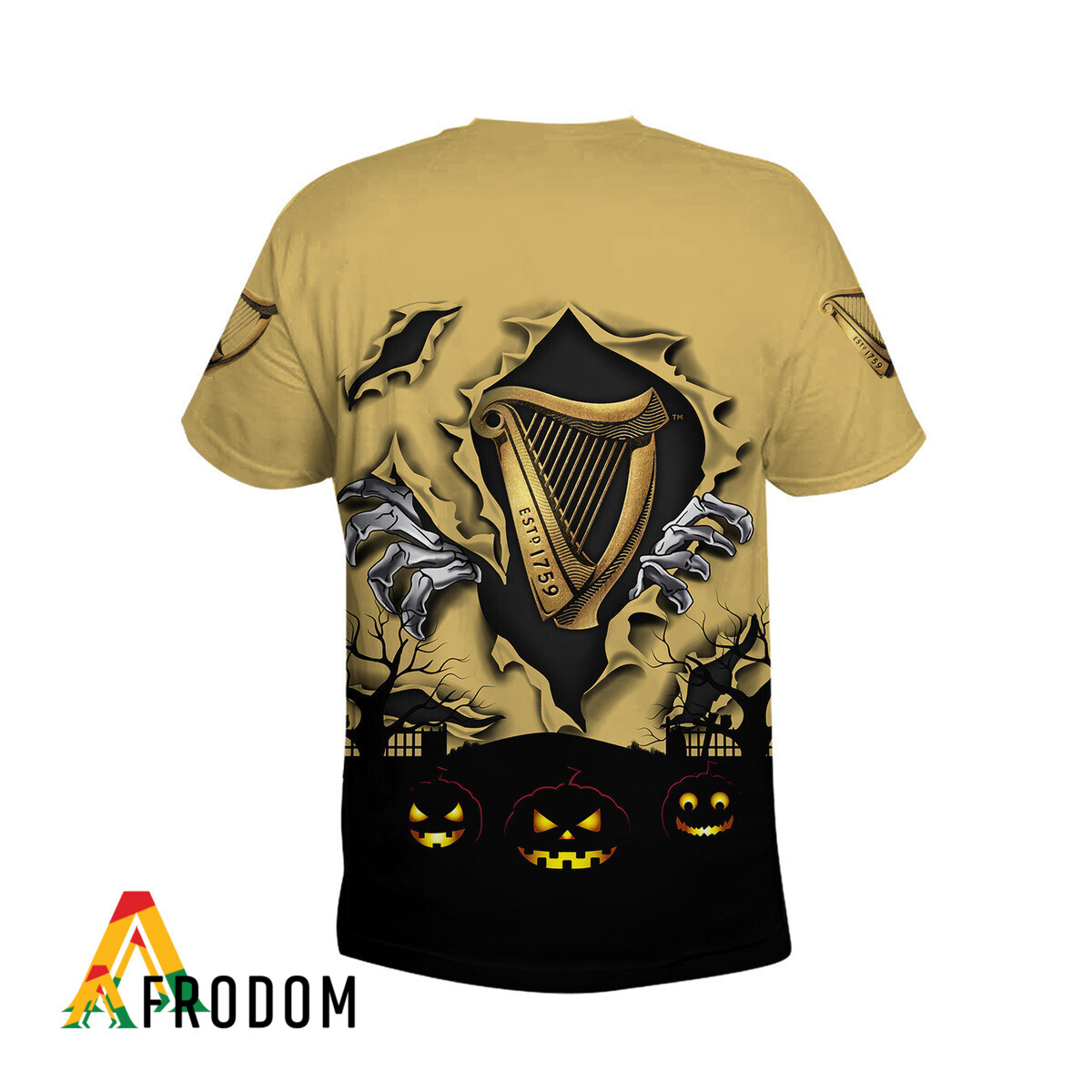 Scary Night Halloween Guinness Beer T-Shirt & Sweatshirt HU