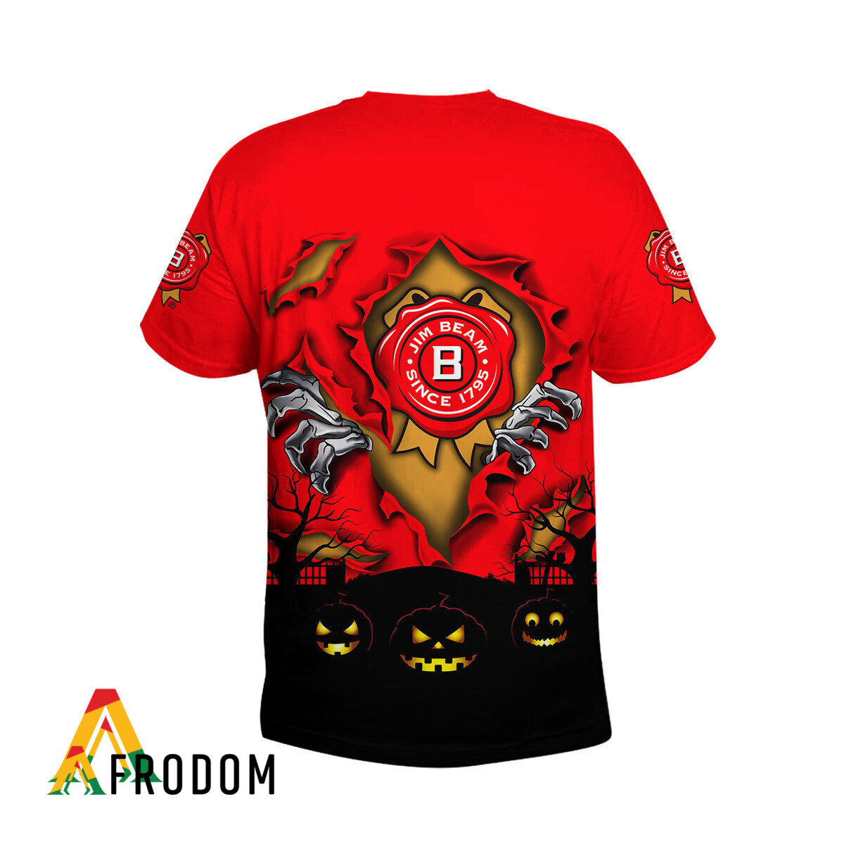 Scary Night Halloween Jim Beam T-Shirt & Sweatshirt HU