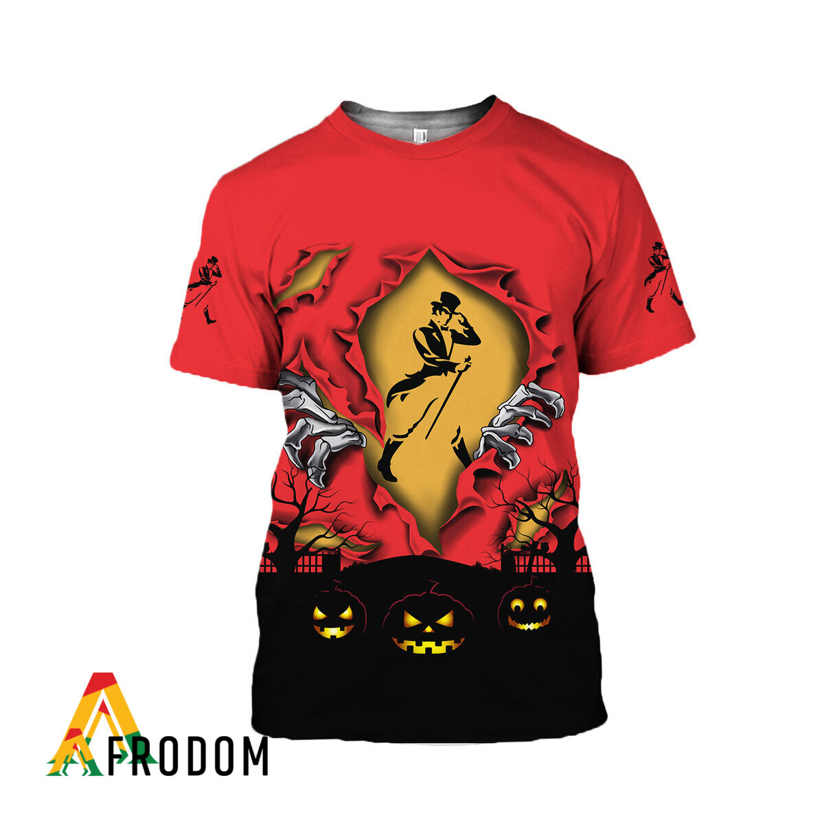 Scary Night Halloween Johnnie Walker T-Shirt & Sweatshirt HU Scary Night Halloween Johnnie Walker T-Shirt & Sweatshirt HU