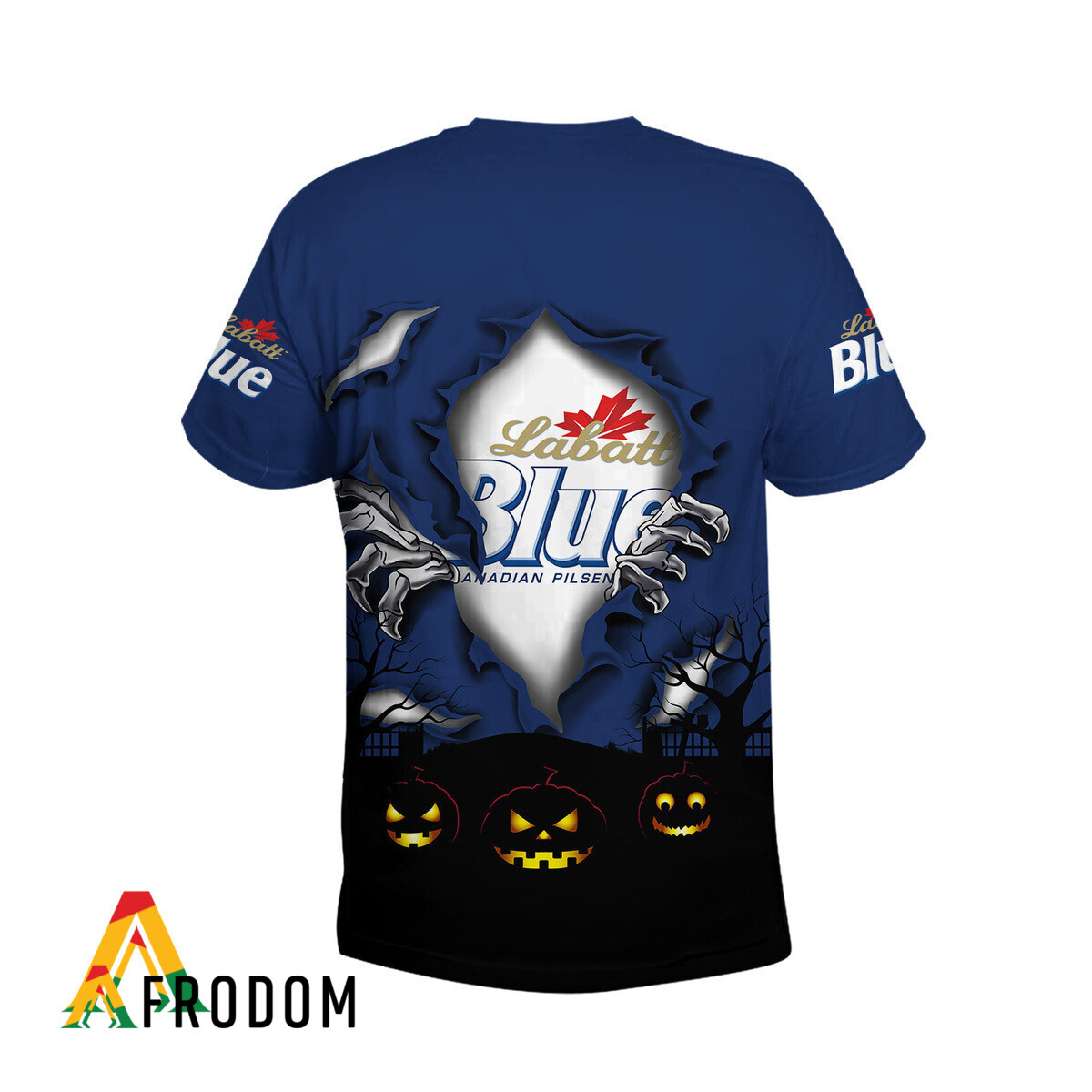 Scary Night Halloween Labatt Blue T-Shirt & Sweatshirt HU