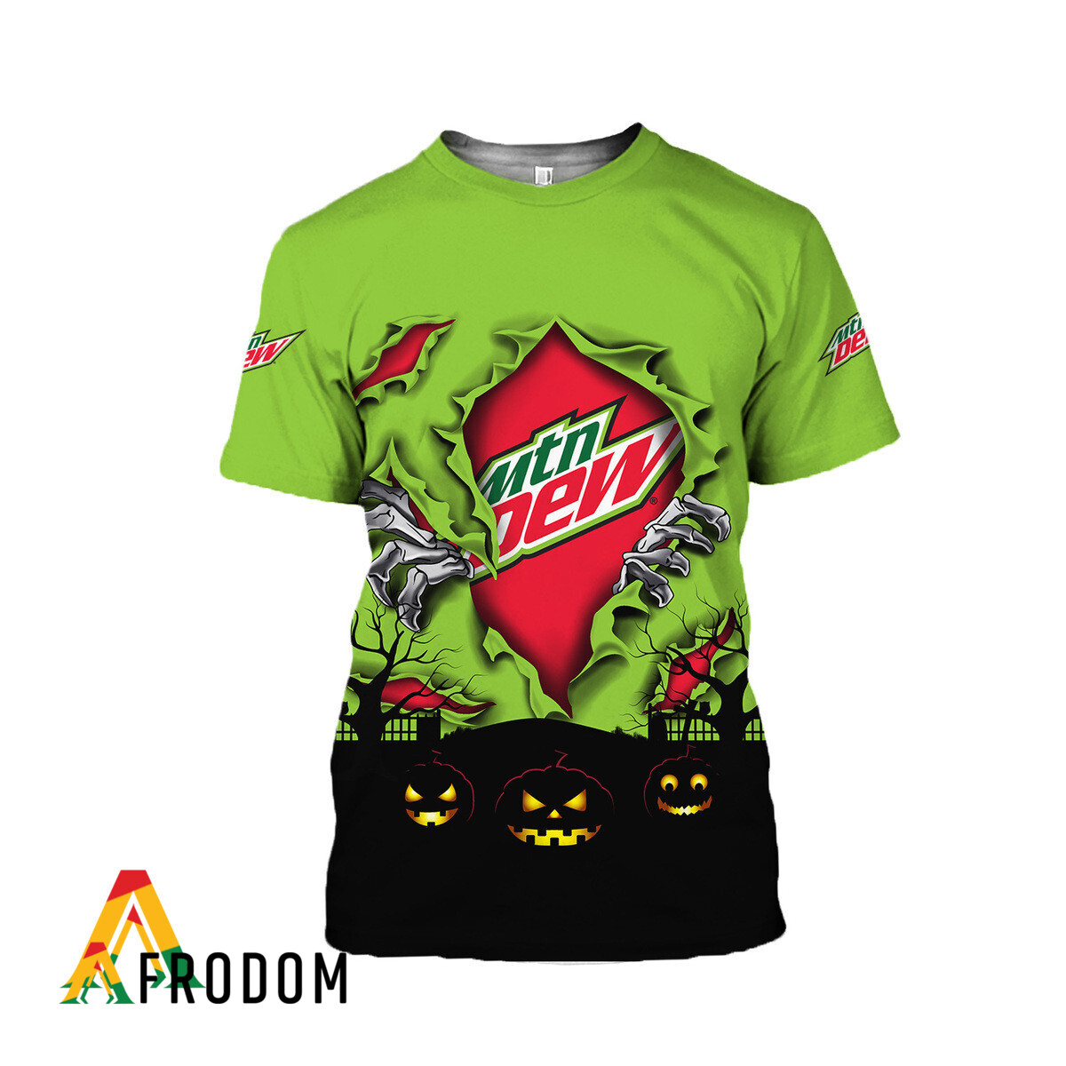 Scary Night Halloween Mountain Dew T-Shirt & Sweatshirt HU Scary Night Halloween Mountain Dew T-Shirt & Sweatshirt HU