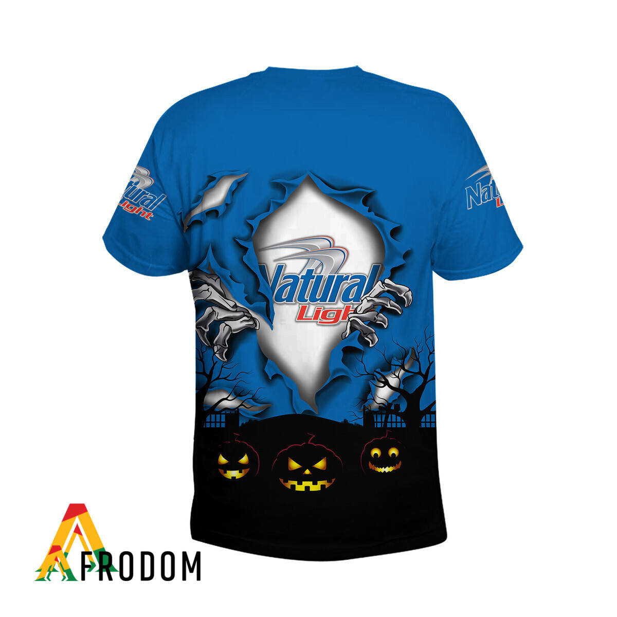 Scary Night Halloween Natural Light T-Shirt & Sweatshirt HU