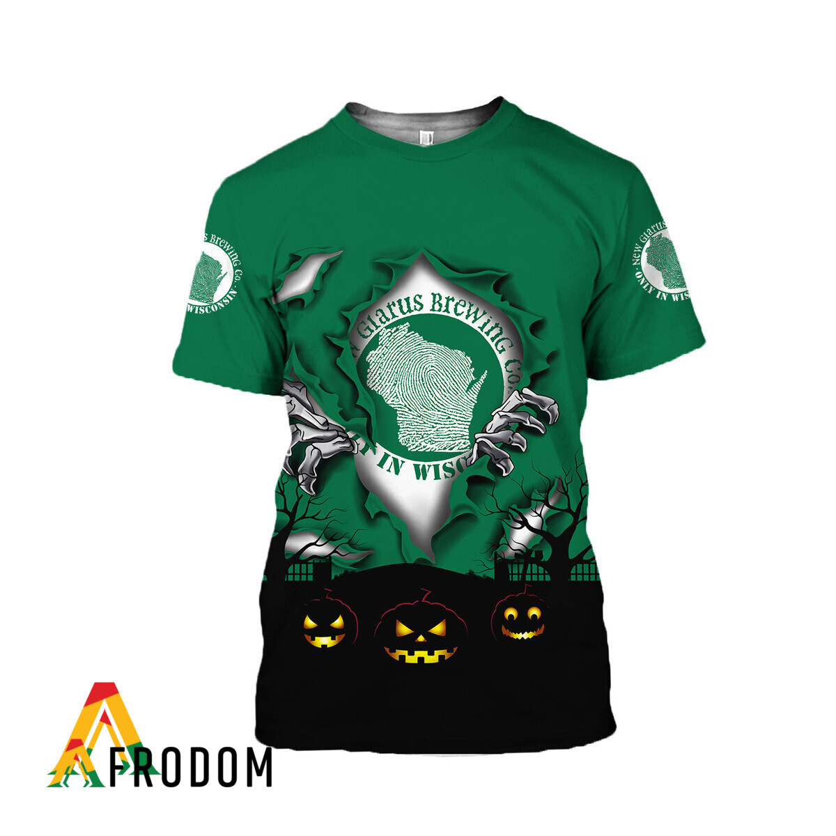 Scary Night Halloween New Glarus Brewing T-Shirt & Sweatshirt HU Scary Night Halloween New Glarus Brewing T-Shirt & Sweatshirt HU