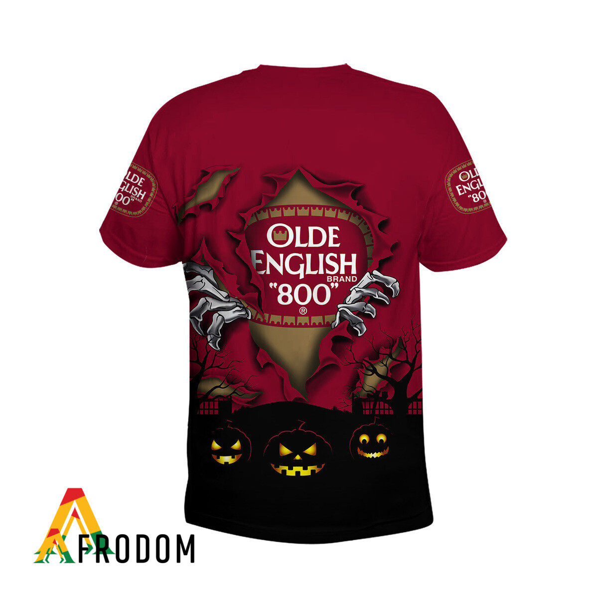 Scary Night Halloween Olde English 800 Beer T-Shirt & Sweatshirt HU