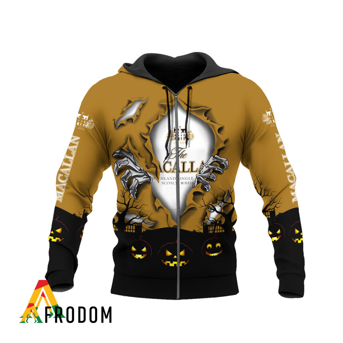 Scary Night Halloween The Macallan Hoodie HU