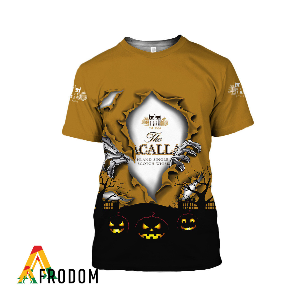 Scary Night Halloween The Macallan T-Shirt & Sweatshirt HU Scary Night Halloween The Macallan T-Shirt & Sweatshirt HU