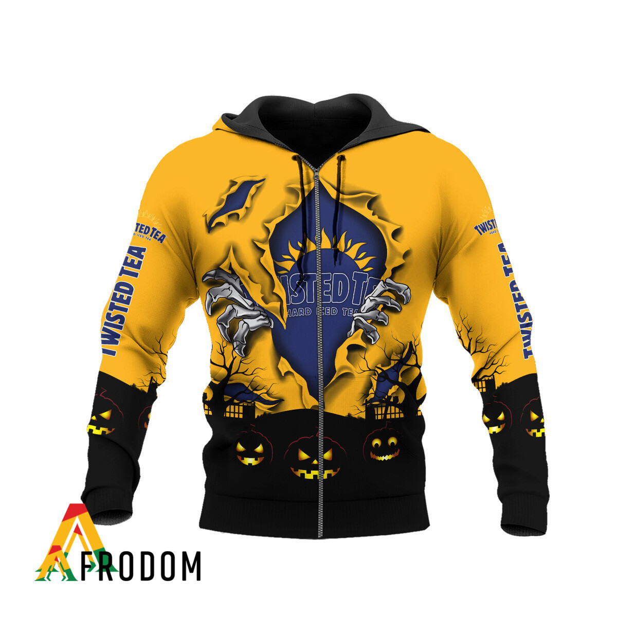 Scary Night Halloween Twisted Tea Hoodie HU