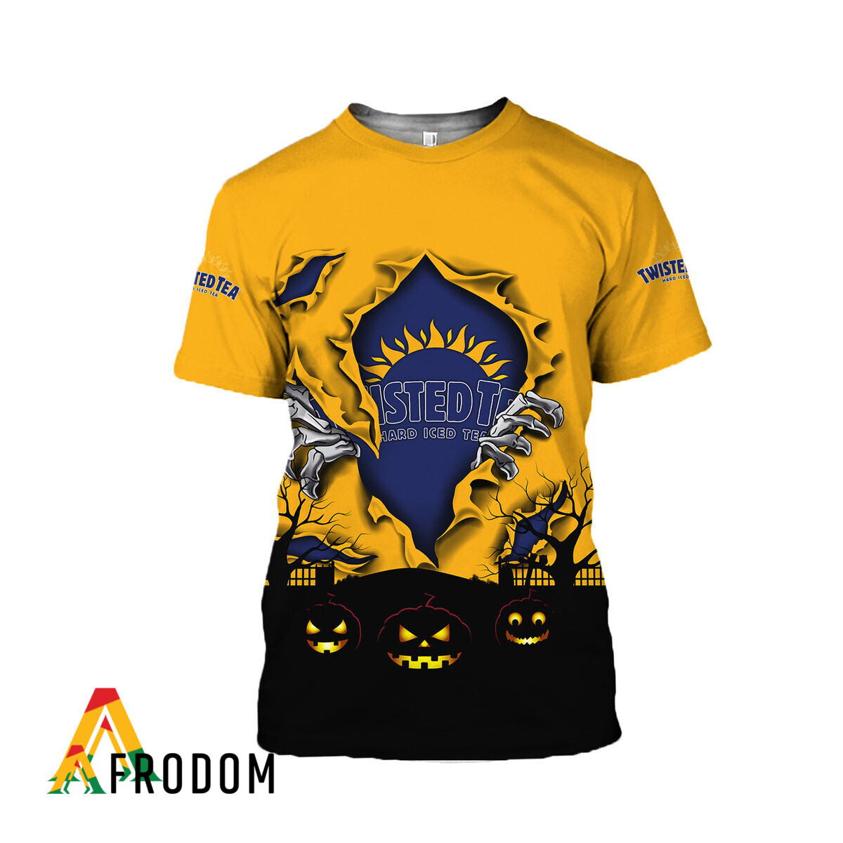 Scary Night Halloween Twisted Tea T-Shirt & Sweatshirt HU