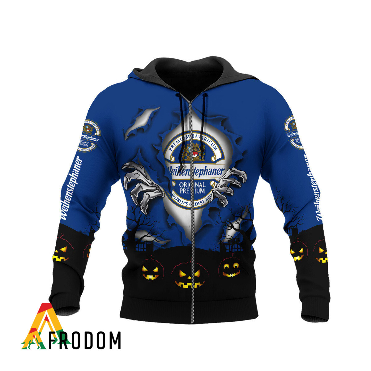 Scary Night Halloween Weihenstephaner Beer Hoodie HU