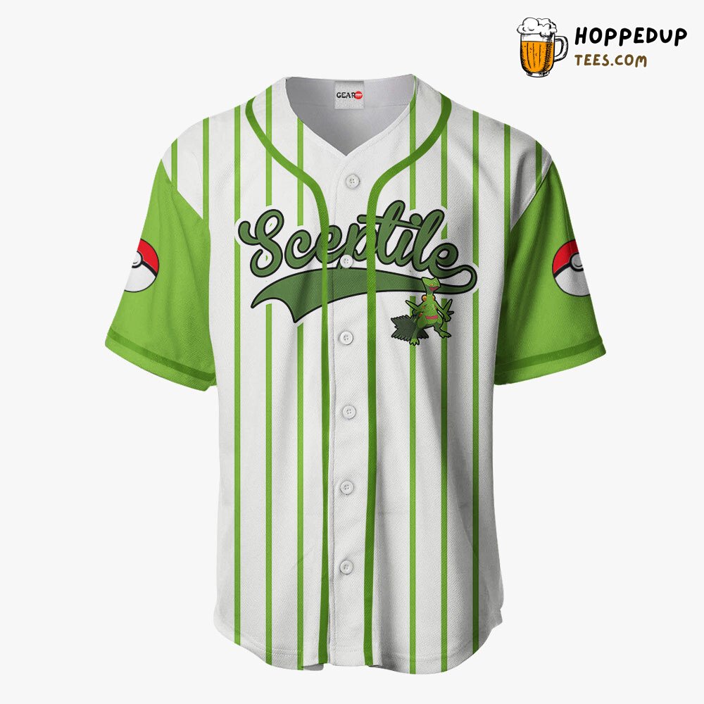 Sceptile Unique Edition Distinctive Baseball Jersey Collection Design Style