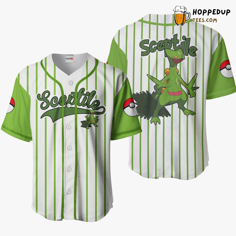 Sceptile Unique Edition Distinctive Baseball Jersey Collection Design Style Sceptile Unique Edition Distinctive Baseball Jersey Collection Design Style