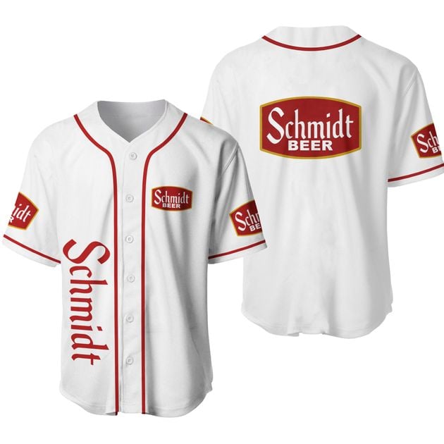 Schmidt Beer Themed Baseball Jersey T Shirt for Beer Lovers HU