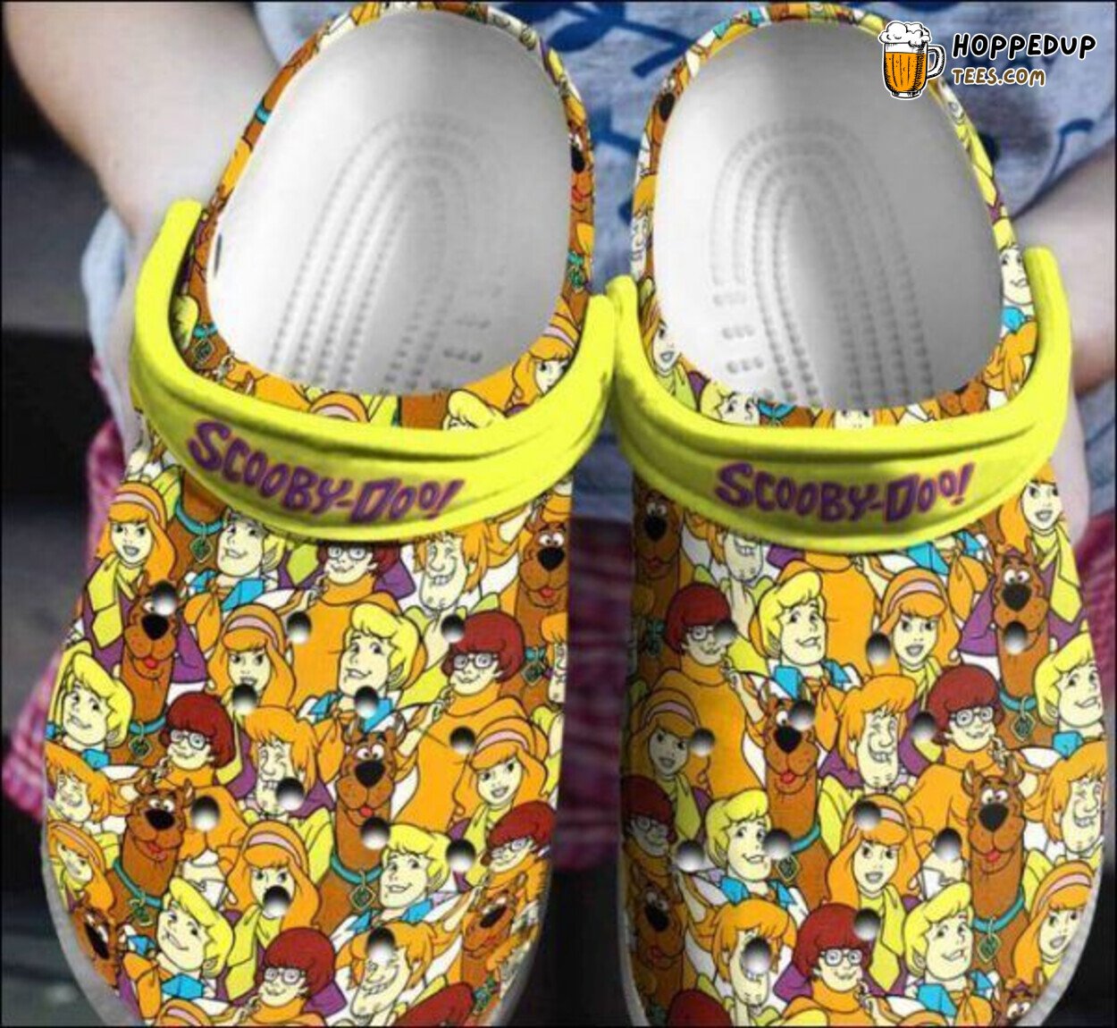 Scooby-Doo Themed Comfortable Unique Cartoon Clog Shoes