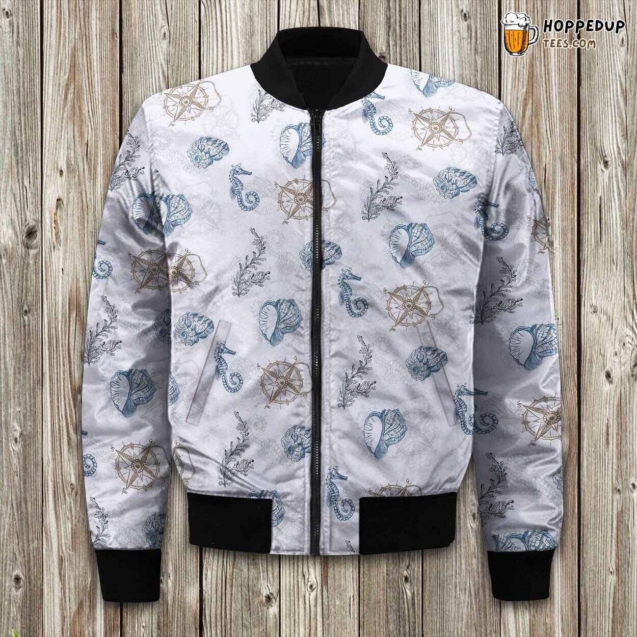 Seafarer Nautical Bomber Jacket