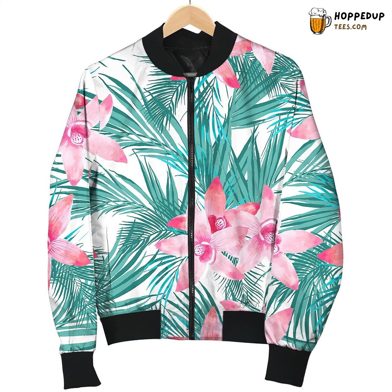 Seamless Pattern Bomber Jacket
