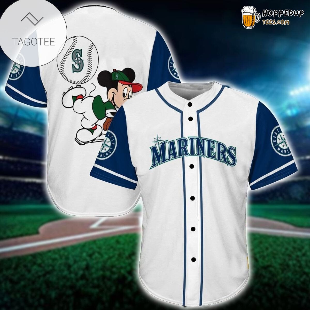 Seattle Mariners MLB Unisex Baseball Jersey Professional Fan Tee
