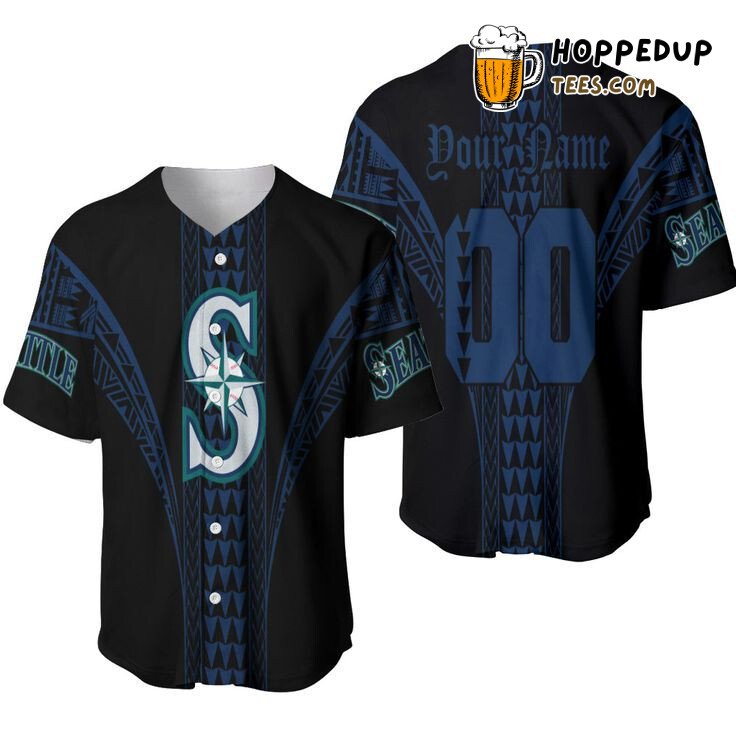 Seattle Mariners Personalized Baseball Jersey Unisex MLB Custom Design
