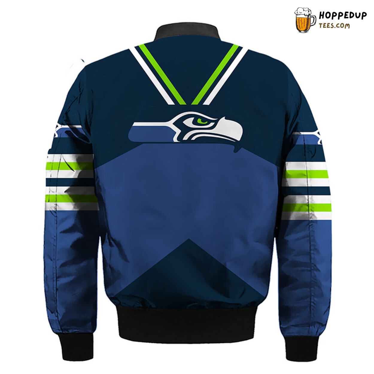 Seattle Seahawks NFL Blue Unique Bomber Jacket Distinct Style