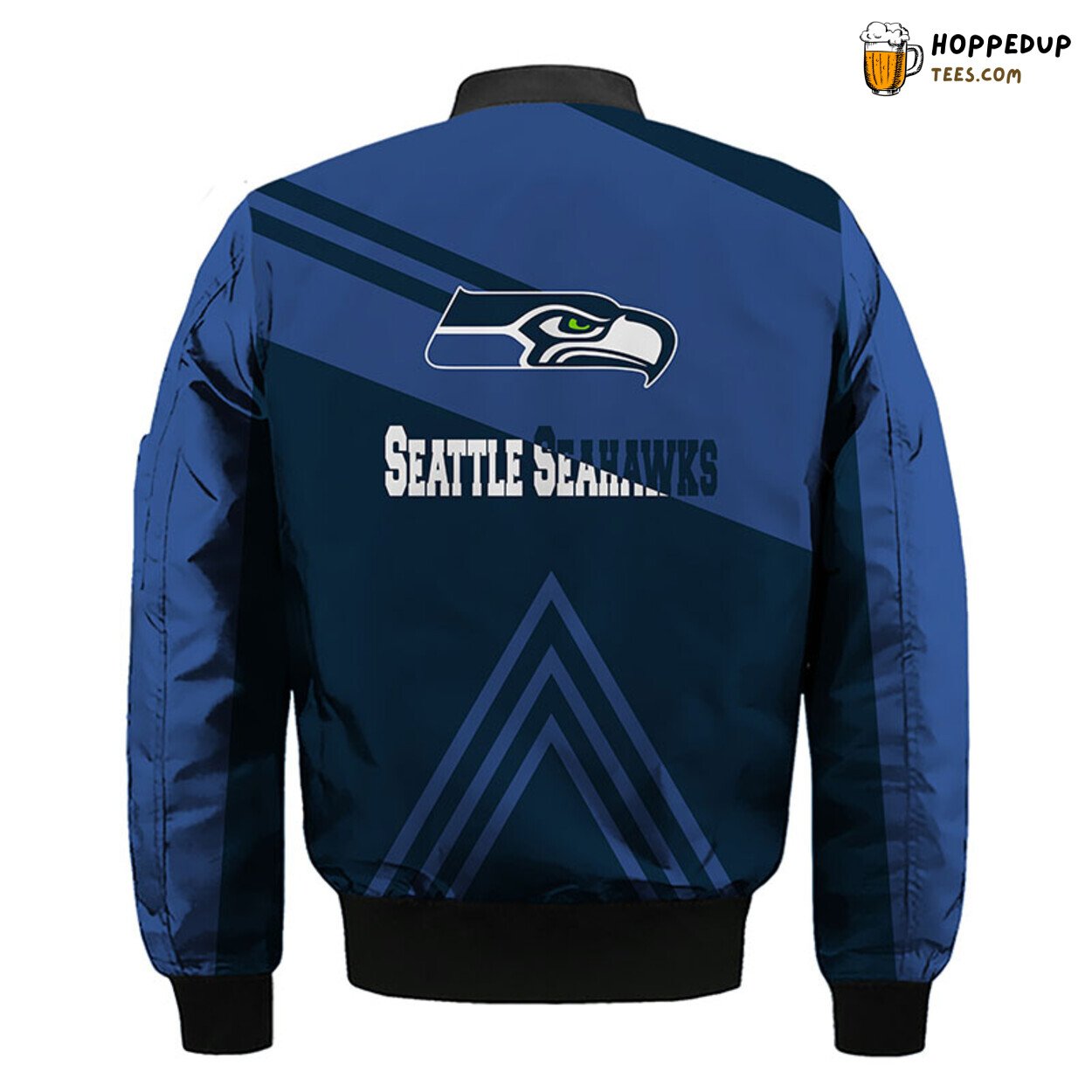Seattle Seahawks NFL Classic Blue Bomber Jacket Distinct Theme