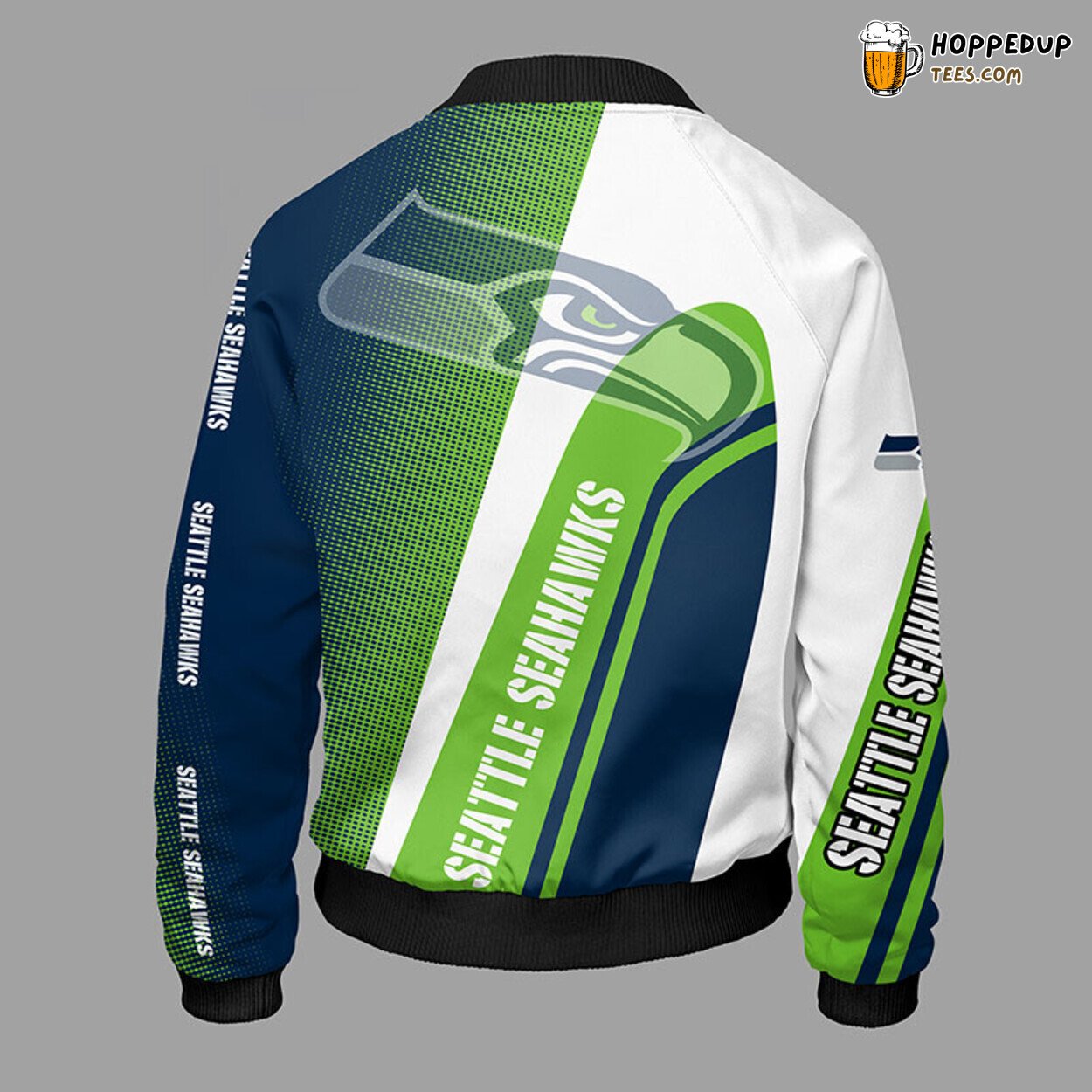 Seattle Seahawks NFL Classic Bomber Jacket Green Unique Look