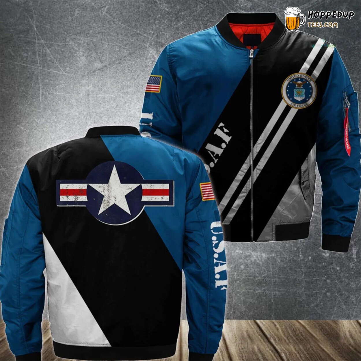 Secretary of Air Force Vintage Emblem US Original Bomber Jacket