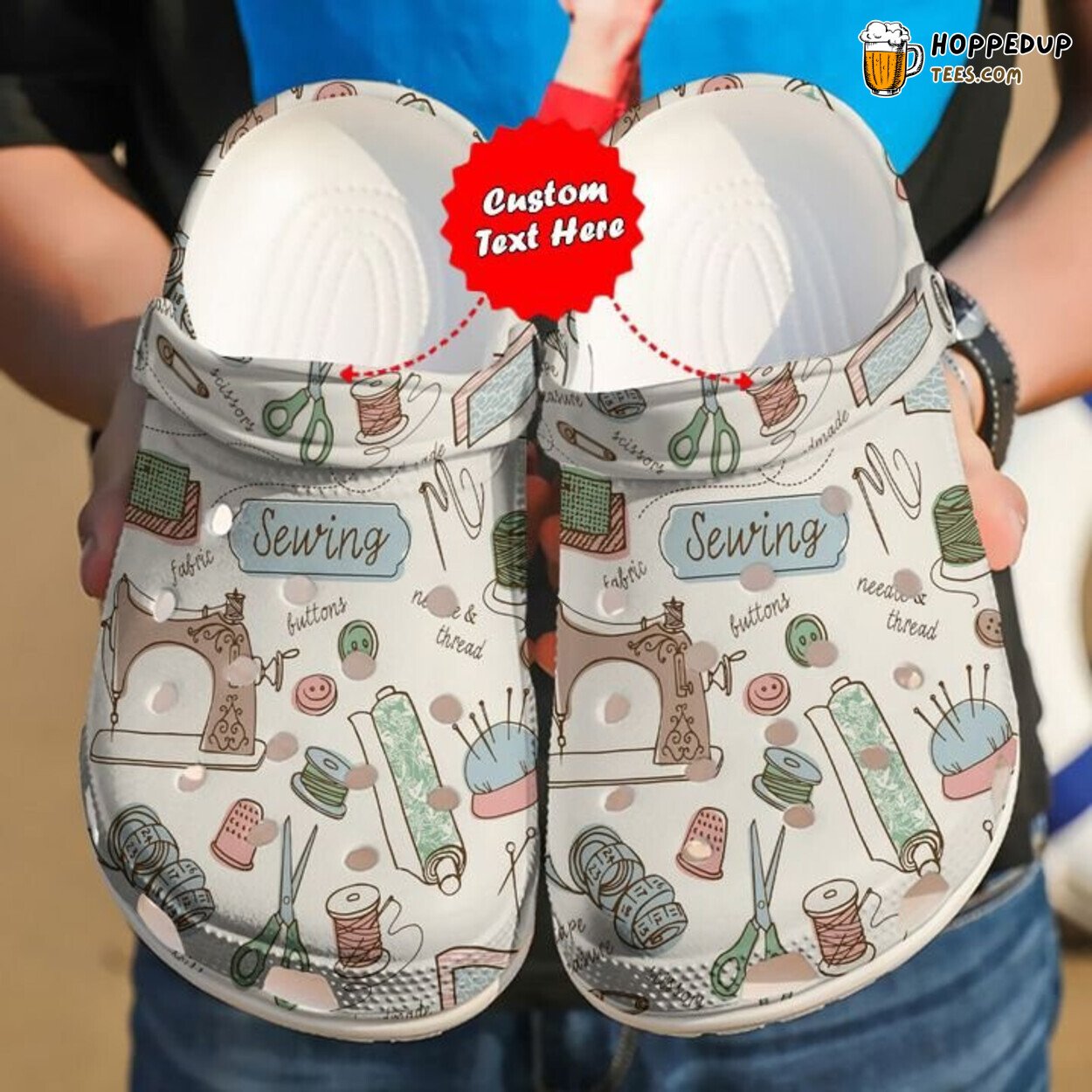 Sewing Pattern Custom Design Comfortable Clogs Colorful Footwear