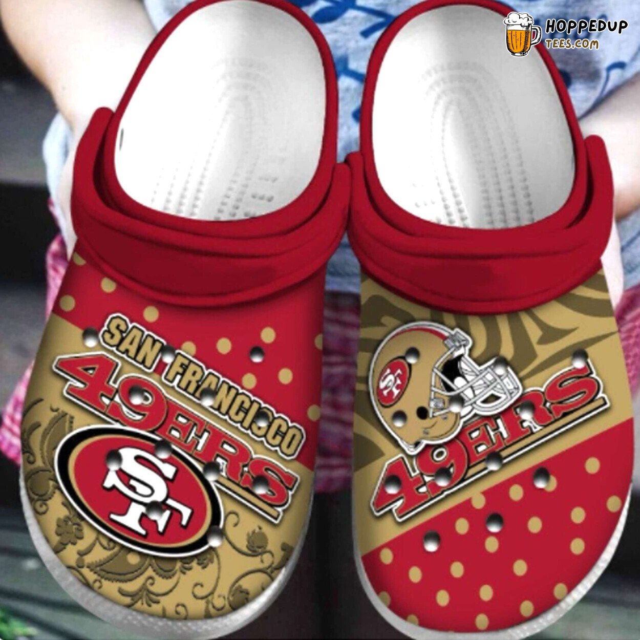 SF49 Custom Name Themed Stylish Comfortable Durable Clogs