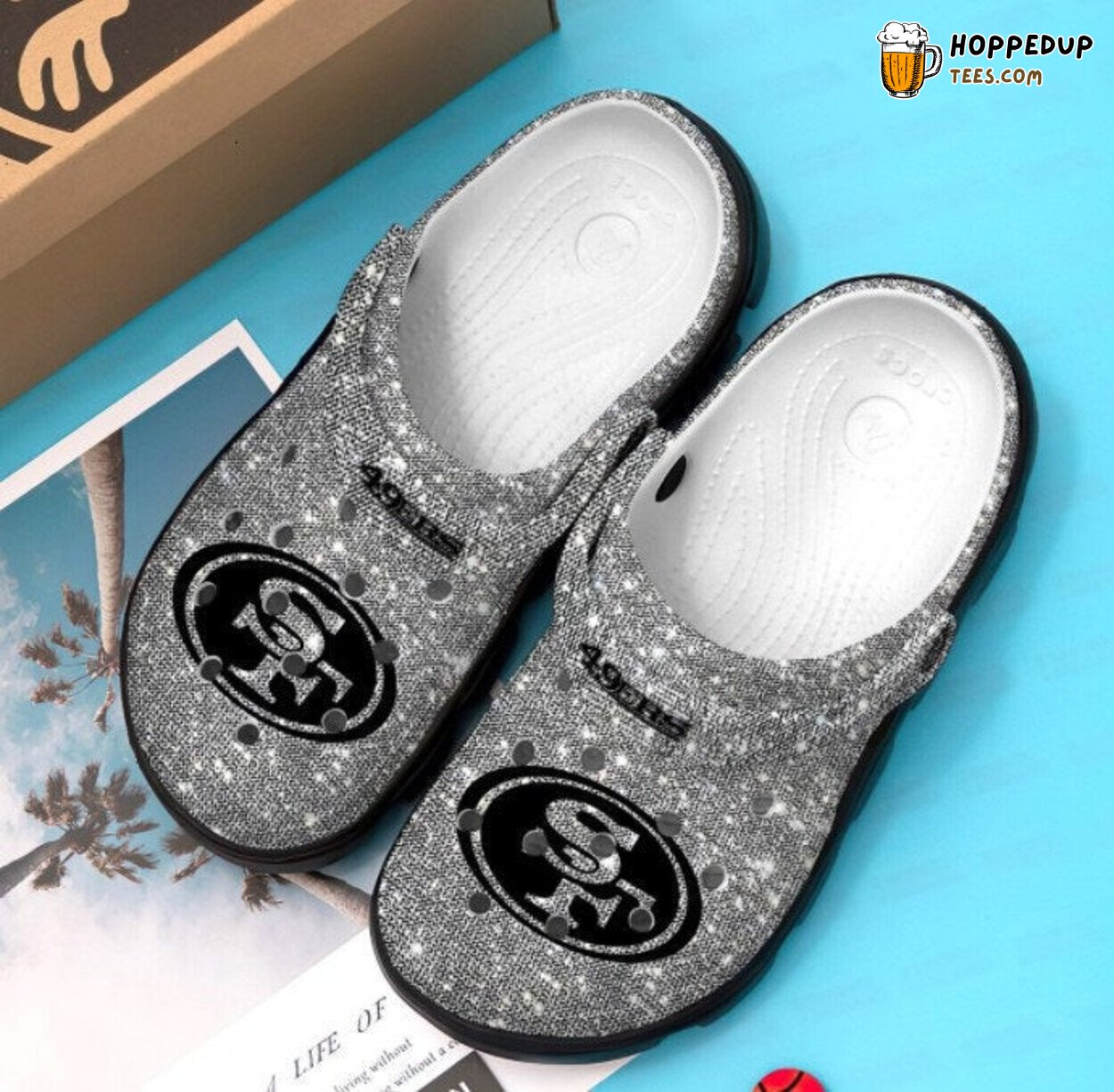 SF49 Glitter Themed Comfortable Unique Stylish Design Clog Shoes