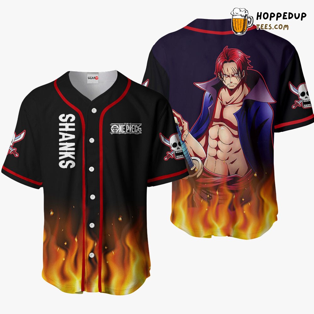 Shanks Unique OP Collection Design Baseball Jersey Distinctive Edition