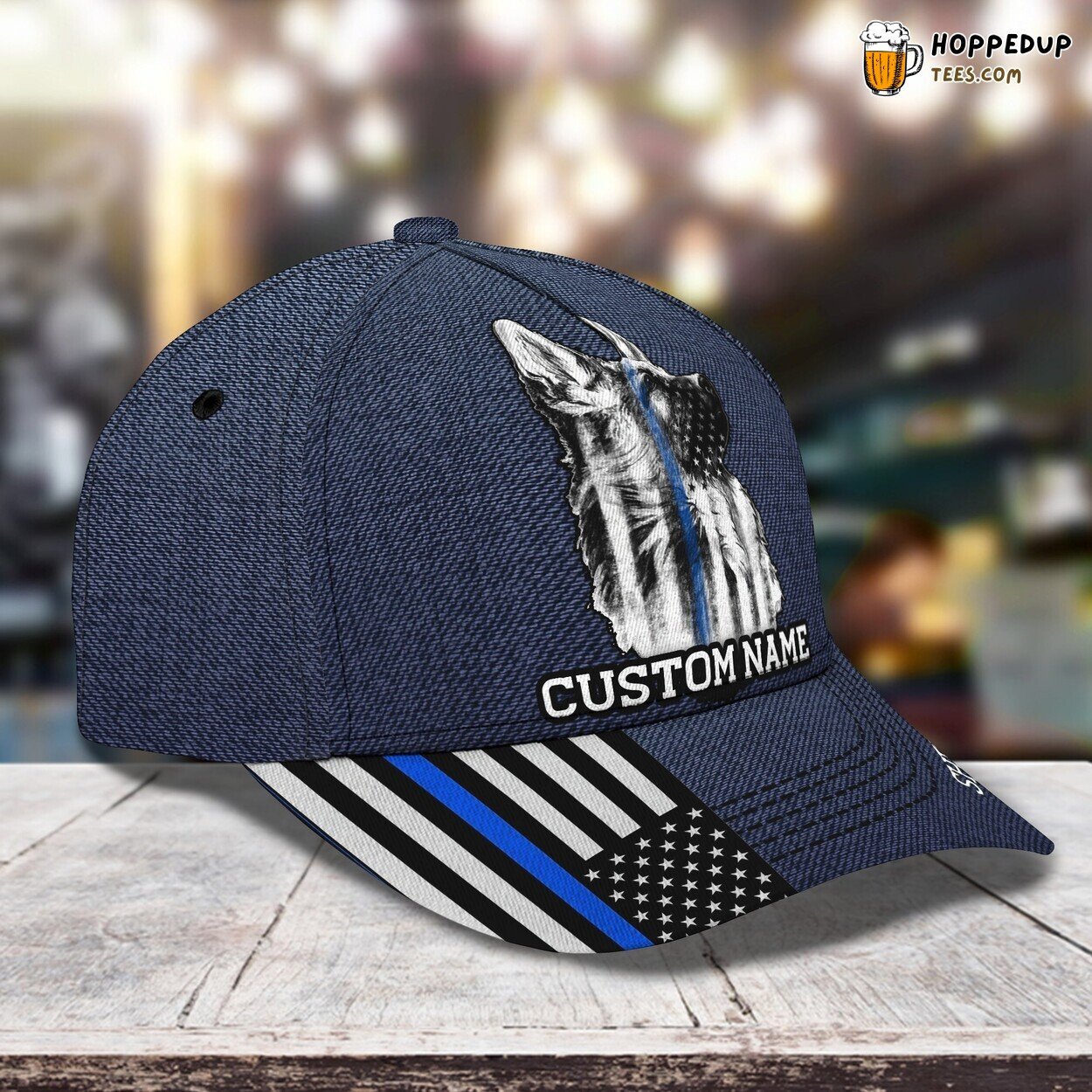 Sheep Dog Affection 3D Classic Cap Personalized Unique Design Trend