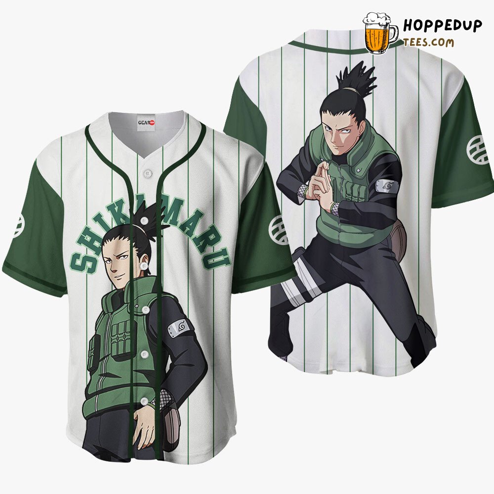 Shikamaru Nara Unique Collection Anime Baseball Jersey Distinctive Design Shikamaru Nara Unique Collection Anime Baseball Jersey Distinctive Design