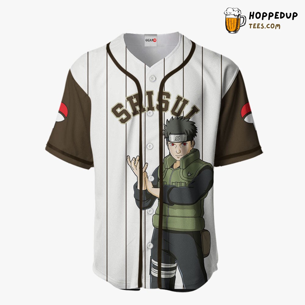 Shisui Uchiha Distinctive Collection Anime Baseball Jersey Unique Design