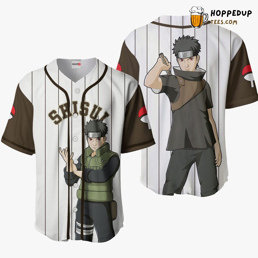 Shisui Uchiha Distinctive Collection Anime Baseball Jersey Unique Design Shisui Uchiha Distinctive Collection Anime Baseball Jersey Unique Design